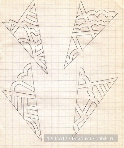 Последние штрихи подготовки к НГ, вырезаем кружевные снежинки