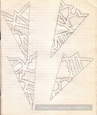 Последние штрихи подготовки к НГ, вырезаем кружевные снежинки