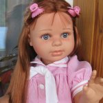 Солнечная девочка. Шарнирная Паолочка 62см