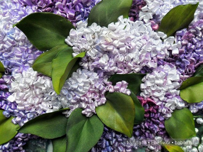 Вновь красивые работы! Вышивание картин шёлковыми лентами