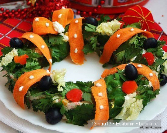 Последние приготовления к встрече Нового года! Праздничный стол))