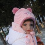 Прогулка Адорочки. Строительство горки и крепости из снега