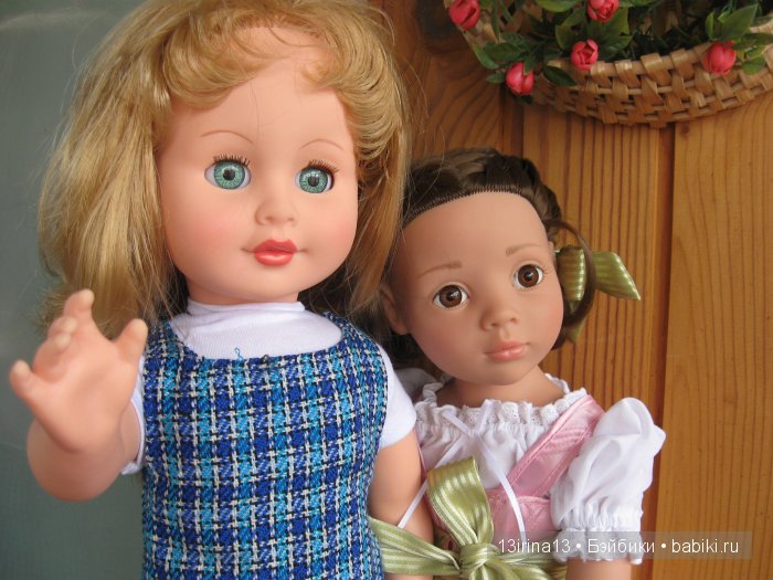 Девочка Людмила фабрики "Весна". Сравнение с другими куклами