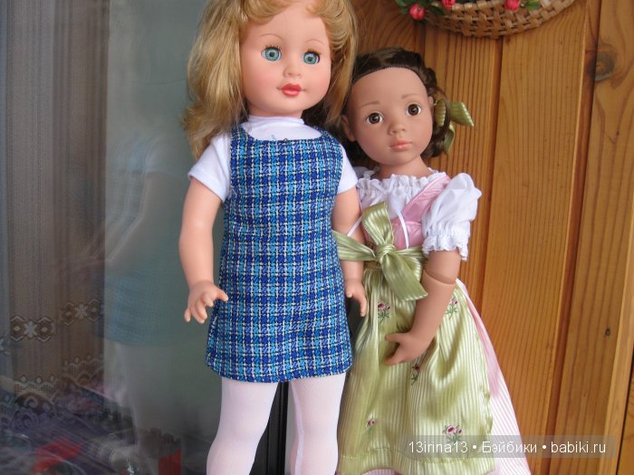 Девочка Людмила фабрики "Весна". Сравнение с другими куклами