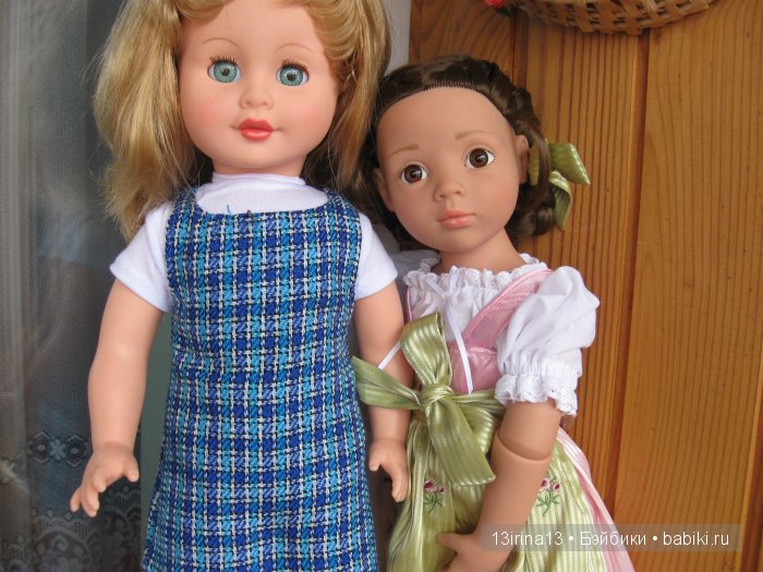 Девочка Людмила фабрики "Весна". Сравнение с другими куклами