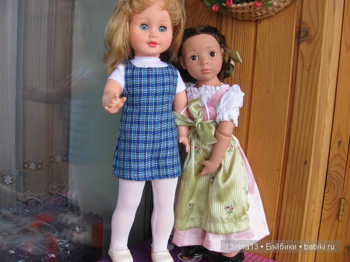 Девочка Людмила фабрики "Весна". Сравнение с другими куклами