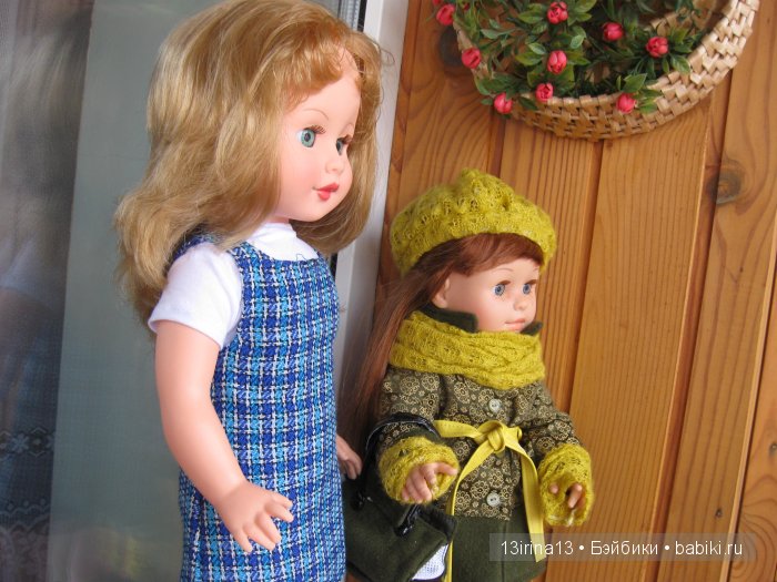Девочка Людмила фабрики "Весна". Сравнение с другими куклами
