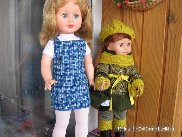 Девочка Людмила фабрики "Весна". Сравнение с другими куклами