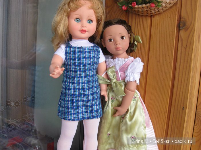 Девочка Людмила фабрики "Весна". Сравнение с другими куклами