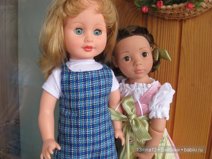 Девочка Людмила фабрики "Весна". Сравнение с другими куклами