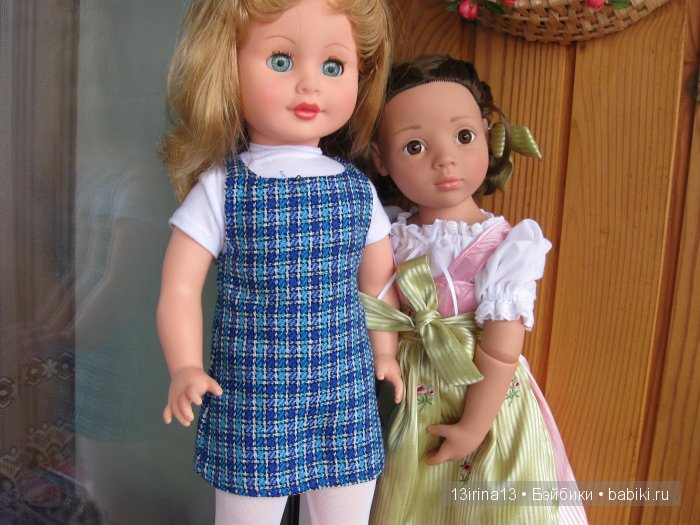 Девочка Людмила фабрики "Весна". Сравнение с другими куклами