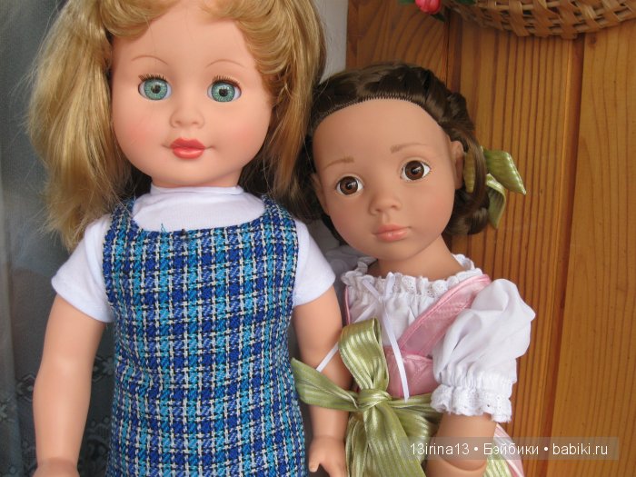 Девочка Людмила фабрики "Весна". Сравнение с другими куклами