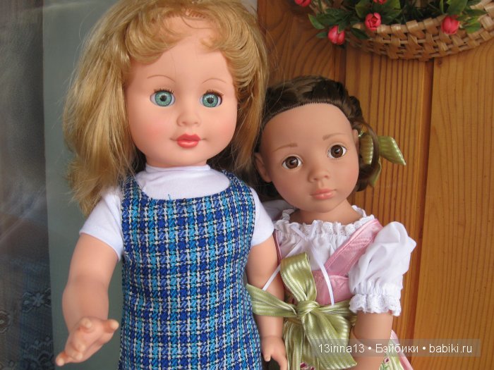 Девочка Людмила фабрики "Весна". Сравнение с другими куклами