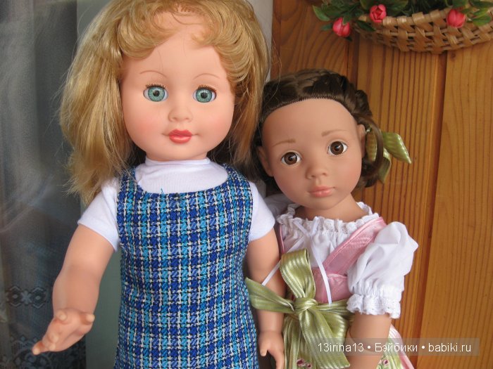 Девочка Людмила фабрики "Весна". Сравнение с другими куклами