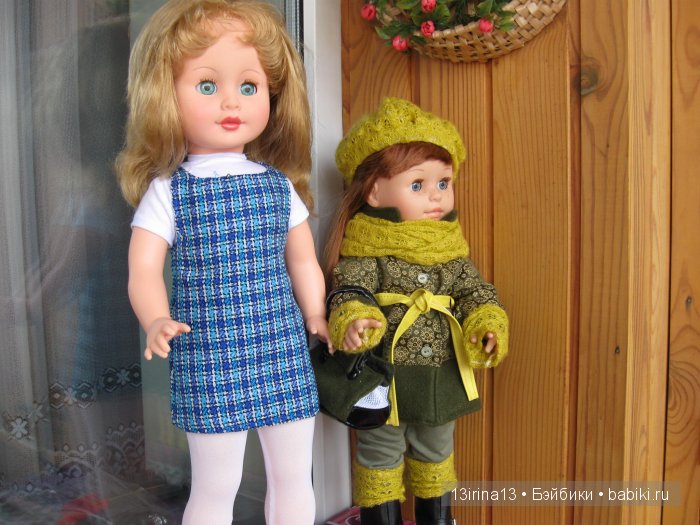 Девочка Людмила фабрики "Весна". Сравнение с другими куклами