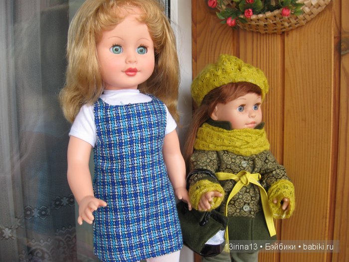 Девочка Людмила фабрики "Весна". Сравнение с другими куклами