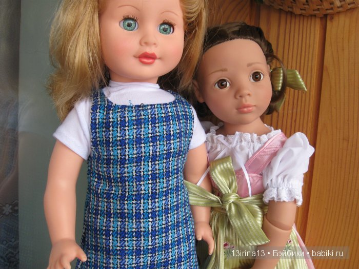 Девочка Людмила фабрики "Весна". Сравнение с другими куклами