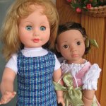 Девочка Людмила фабрики "Весна". Сравнение с другими куклами.