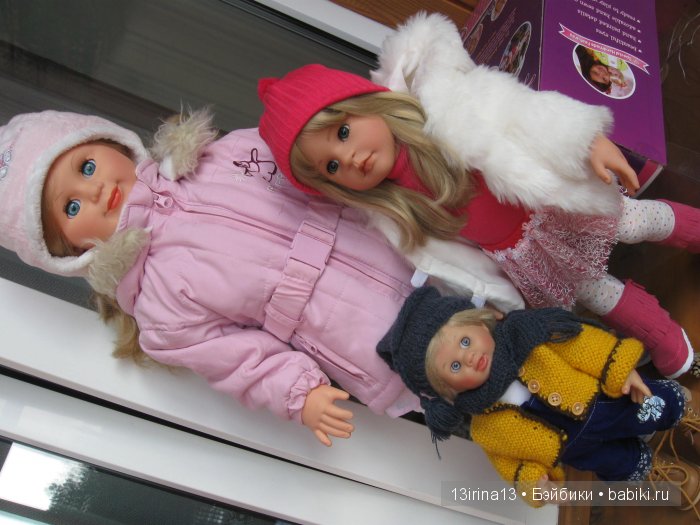 Все вместе. Куклы Людмила и Милана фабрики "Весна" с малышками других брендов