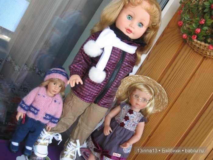 Все вместе. Куклы Людмила и Милана фабрики "Весна" с малышками других брендов