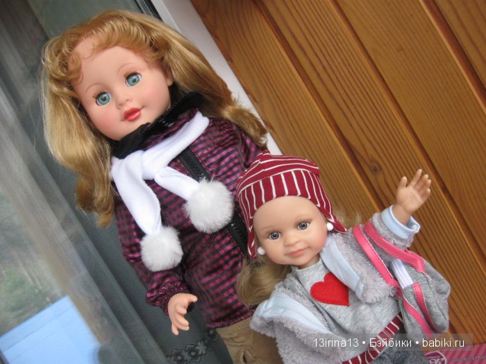 Все вместе. Куклы Людмила и Милана фабрики "Весна" с малышками других брендов