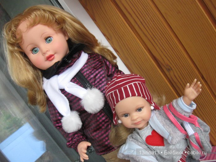 Все вместе. Куклы Людмила и Милана фабрики "Весна" с малышками других брендов