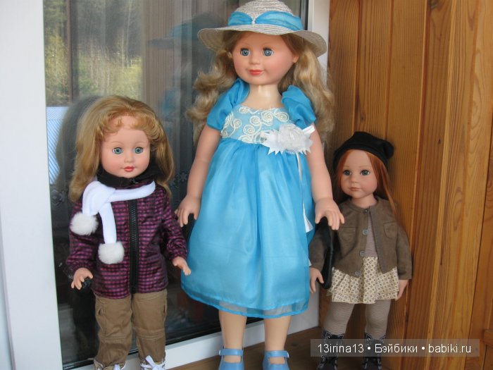 Все вместе. Куклы Людмила и Милана фабрики "Весна" с малышками других брендов