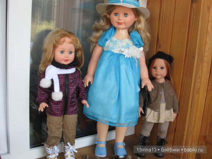 Все вместе. Куклы Людмила и Милана фабрики "Весна" с малышками других брендов