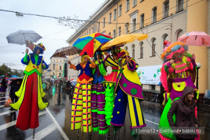 Праздник томича под проливным дождём и неожиданный подарок(1часть)