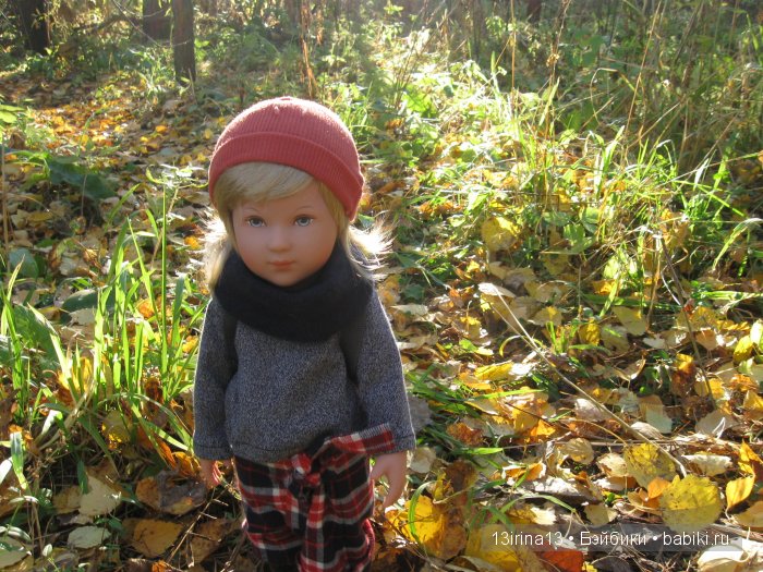 Мальчик Симон, девочка мини-Адорочка и осень