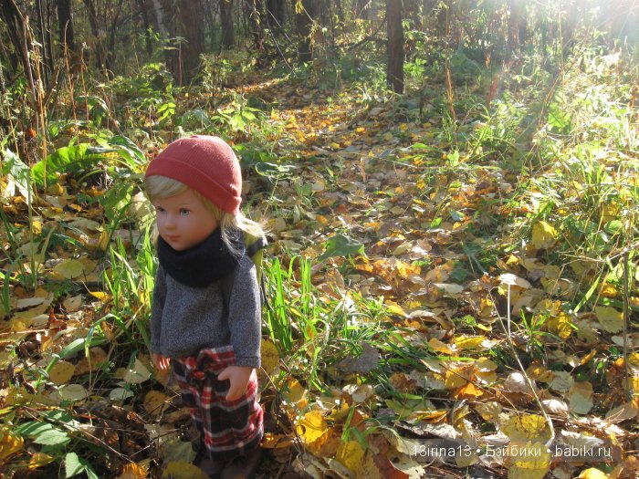 Мальчик Симон, девочка мини-Адорочка и осень