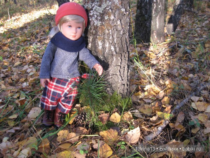 Мальчик Симон, девочка мини-Адорочка и осень