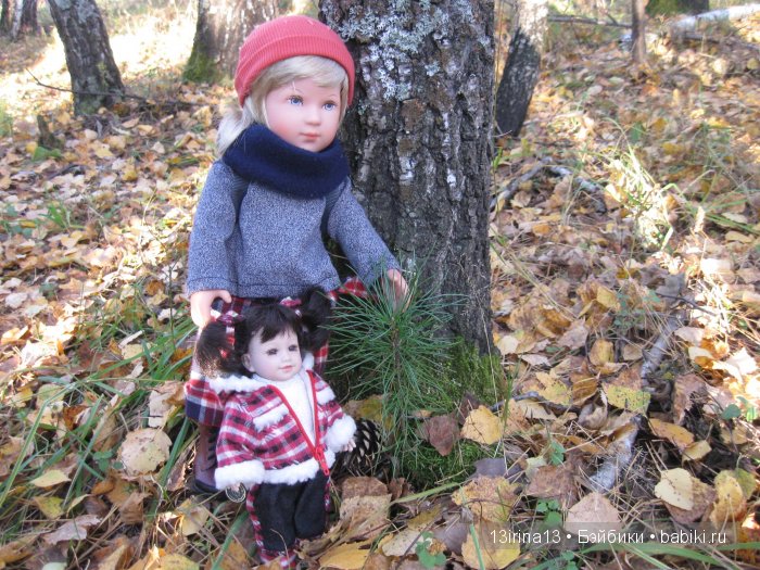 Мальчик Симон, девочка мини-Адорочка и осень