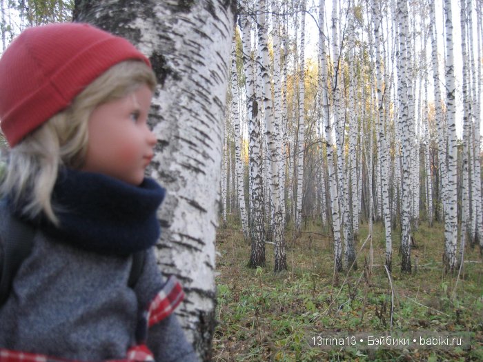 Мальчик Симон, девочка мини-Адорочка и осень