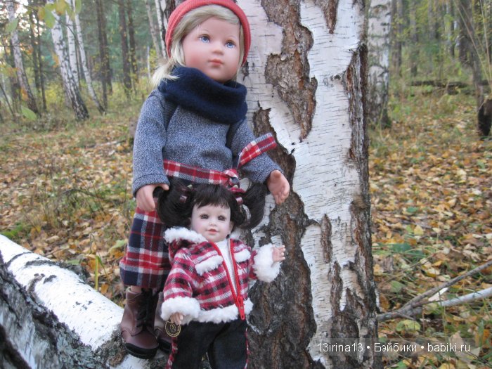 Мальчик Симон, девочка мини-Адорочка и осень