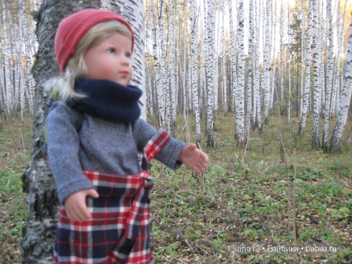 Мальчик Симон, девочка мини-Адорочка и осень