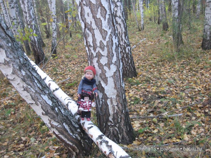 Мальчик Симон, девочка мини-Адорочка и осень