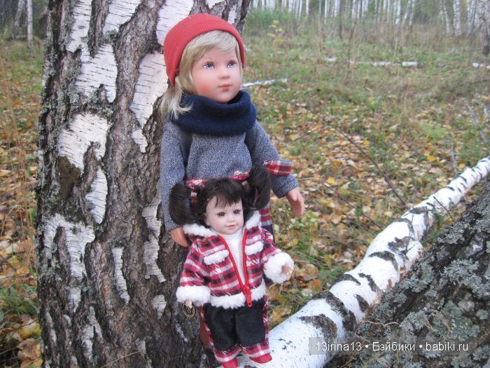 Мальчик Симон, девочка мини-Адорочка и осень