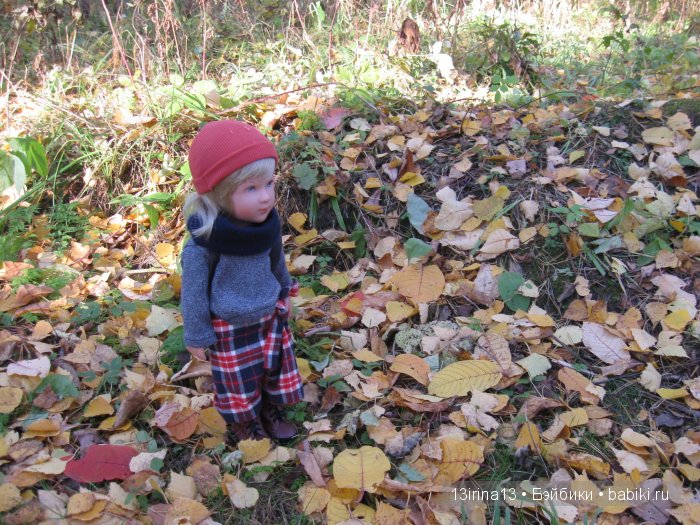 Мальчик Симон, девочка мини-Адорочка и осень (фото 3)