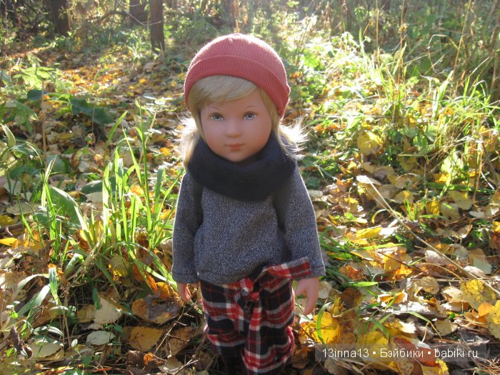 Мальчик Симон, девочка мини-Адорочка и осень