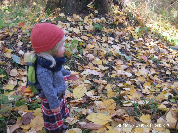 Мальчик Симон, девочка мини-Адорочка и осень (фото 6)