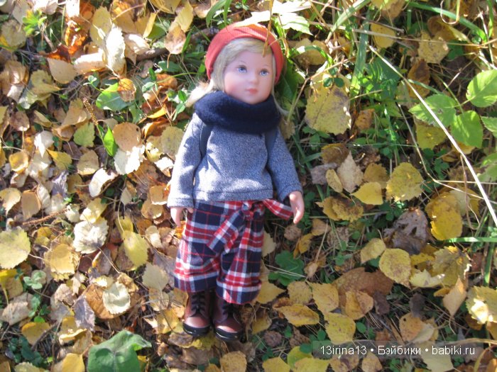 Мальчик Симон, девочка мини-Адорочка и осень