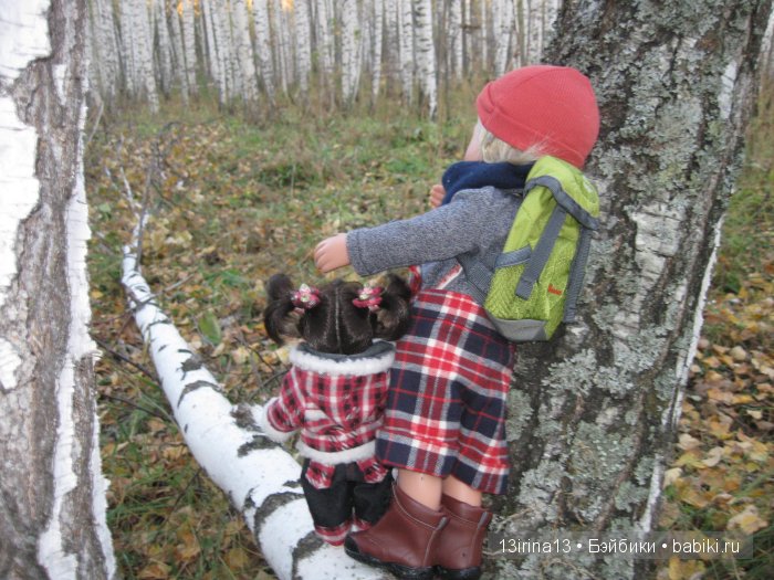 Мальчик Симон, девочка мини-Адорочка и осень