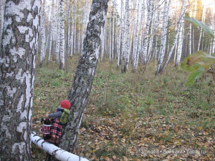 Мальчик Симон, девочка мини-Адорочка и осень