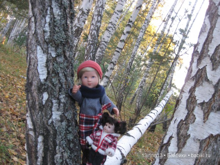 Мальчик Симон, девочка мини-Адорочка и осень