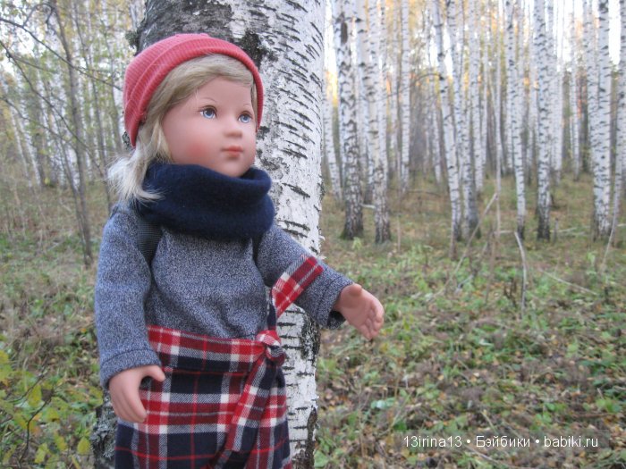 Мальчик Симон, девочка мини-Адорочка и осень