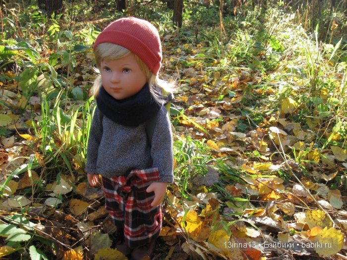 Мальчик Симон, девочка мини-Адорочка и осень