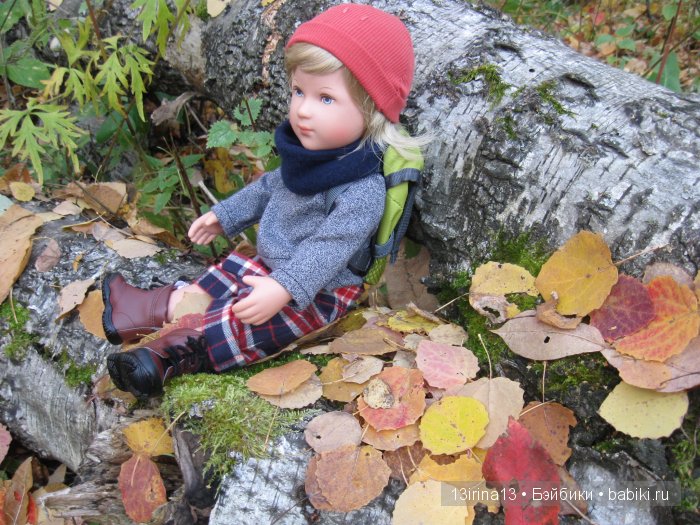 Мальчик Симон, девочка мини-Адорочка и осень