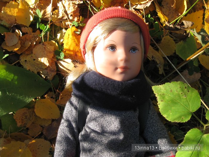 Мальчик Симон, девочка мини-Адорочка и осень