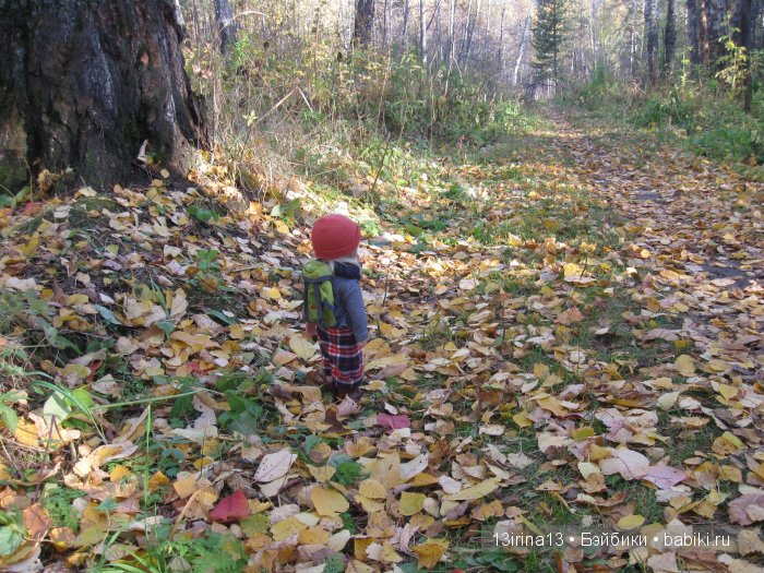 Мальчик Симон, девочка мини-Адорочка и осень